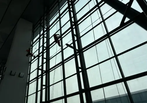 Indoor Glass Cleaning