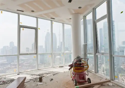 Indoor Glass Cleaning